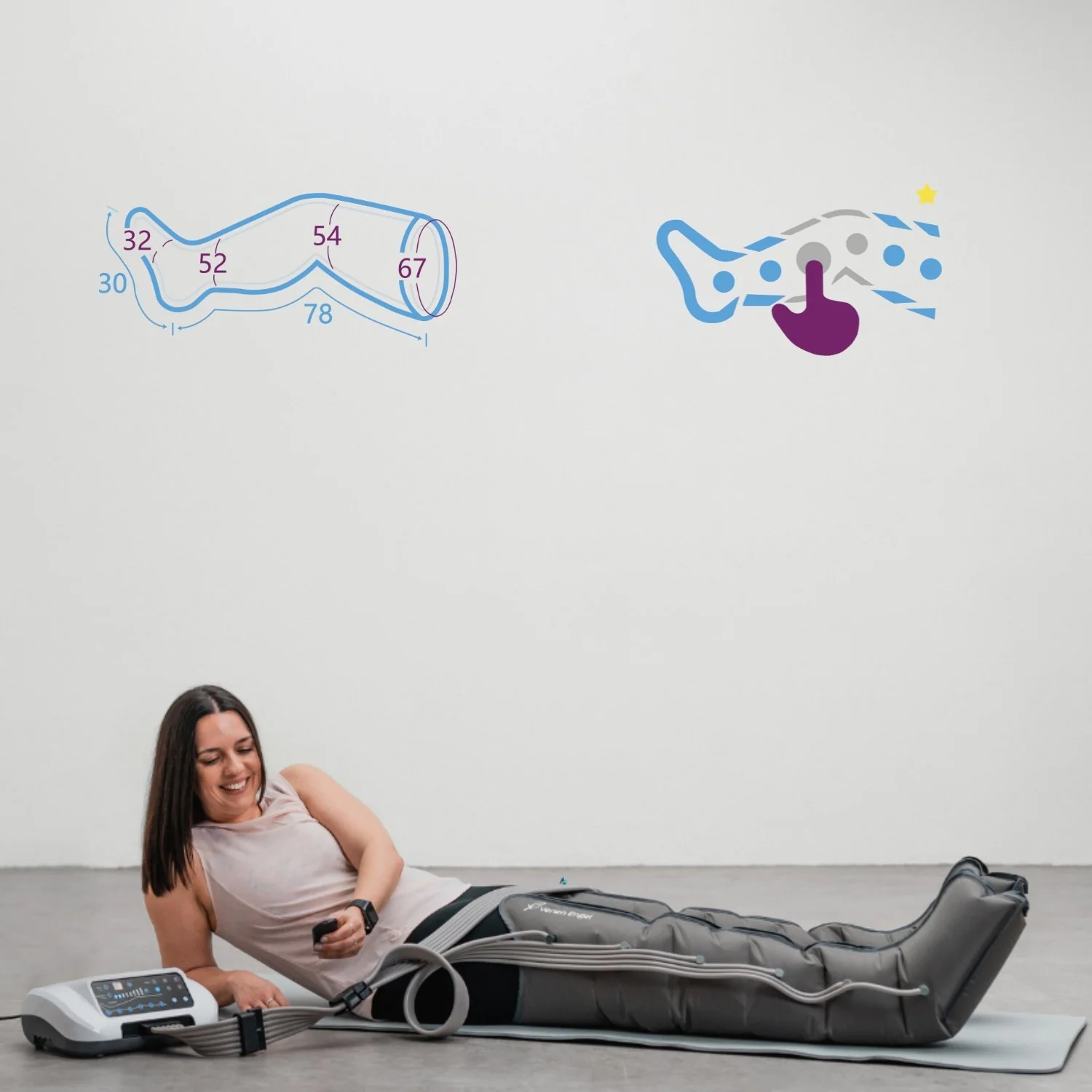 Venen Engel 6 Premium mit Beinmanschetten (Miete) - Image 7