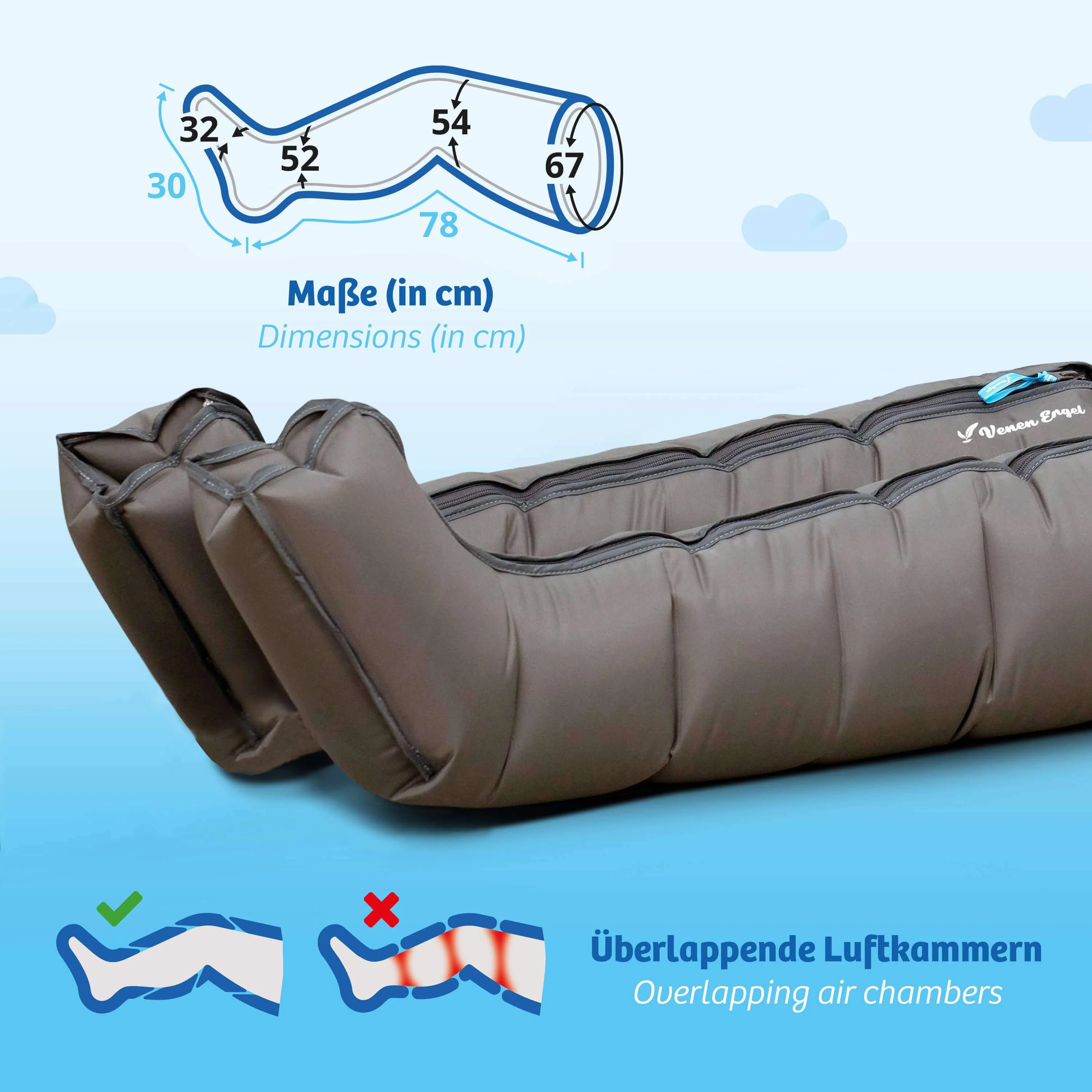 Venen Engel 4 mit Bauch- und Beinmanschetten (Generalüberholt) - Image 5